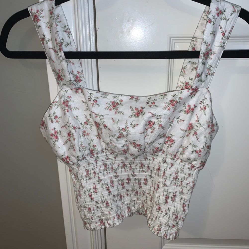 White crop top ,   From Forever 21, brand new